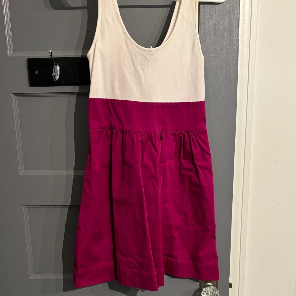 Express Pink and Cream Dress